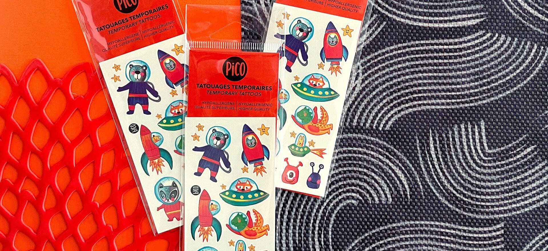 Explorez l'espace avec les aventures spatiales de PiCO Tatoo - PiCO Tatoo