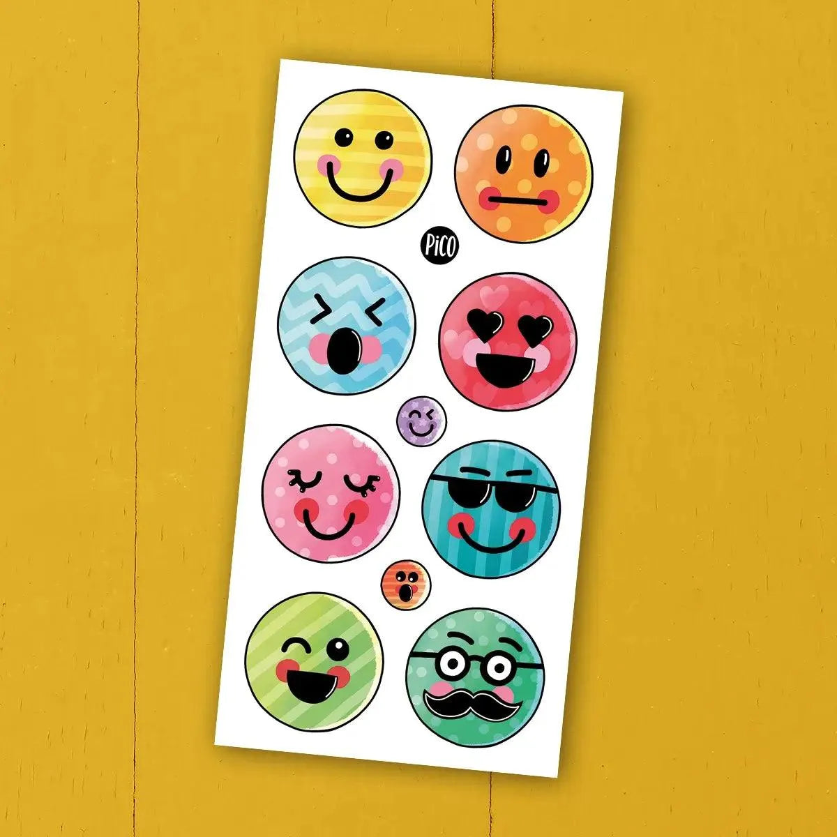 Les mojis motionnels Tatouages Enfants PiCO Tatoo les-mojis-motionnels-tatouages-enfants-pico-tatoo