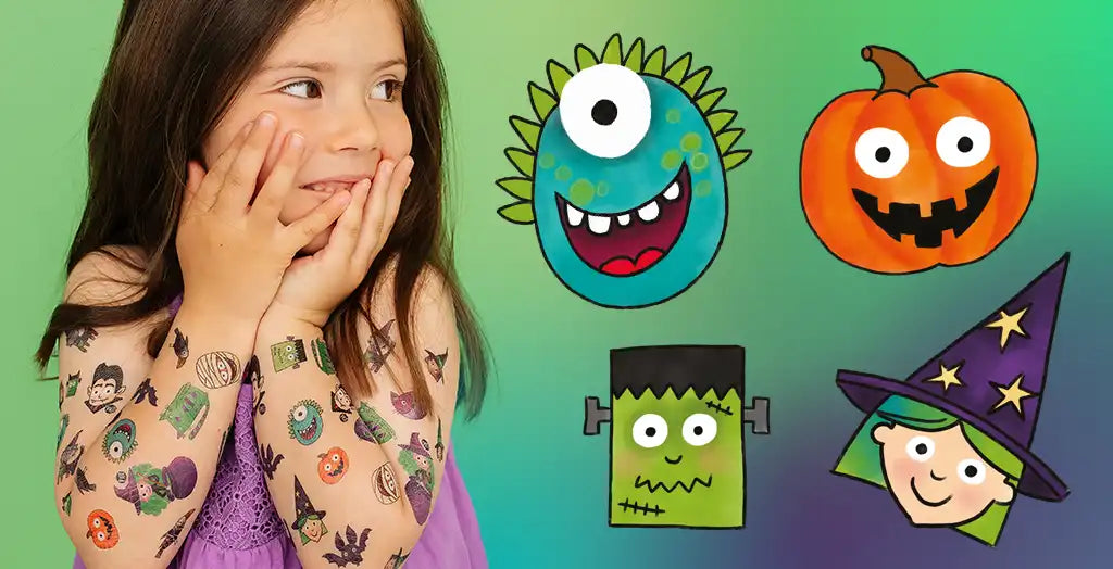 Faites de l’Halloween 2025 un moment magique avec PiCO Tatoo : Tatouages temporaires et activités créatives pour enfants