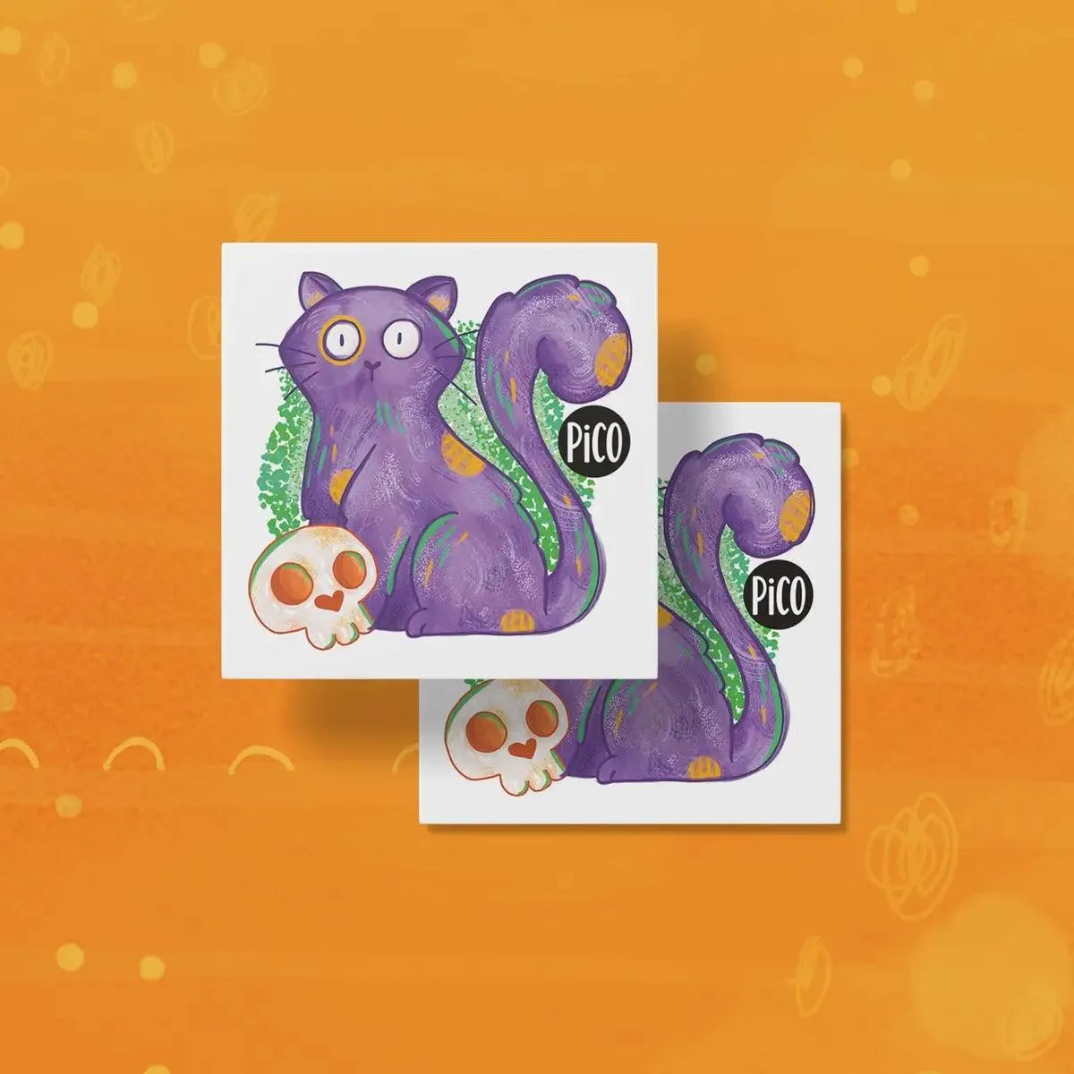 Tatouages temporaires Le Chat Mauve en vrac - PiCO Tatoo
