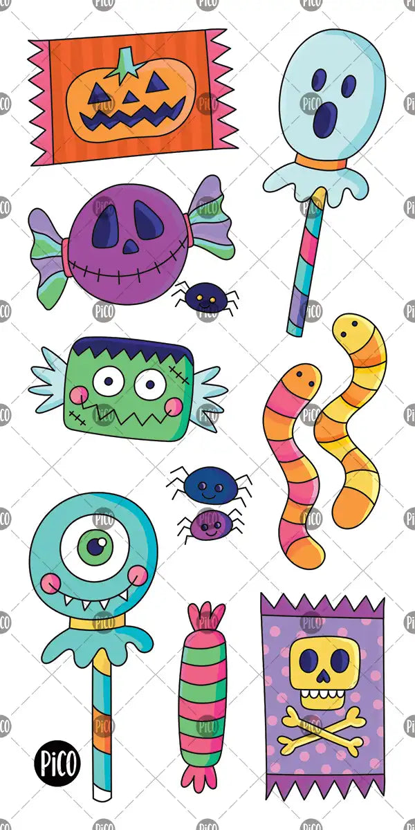 Les bonbons d'Halloween