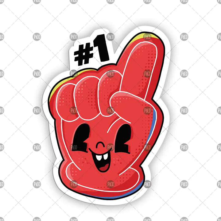 Autocollant en vinyle Vinyle-Fan Sport, personnage sportif animé, couleurs vives, pour enfants 
Vinyle-Fan Sport vinyl sticker, animated sports character, bright colors, for kids