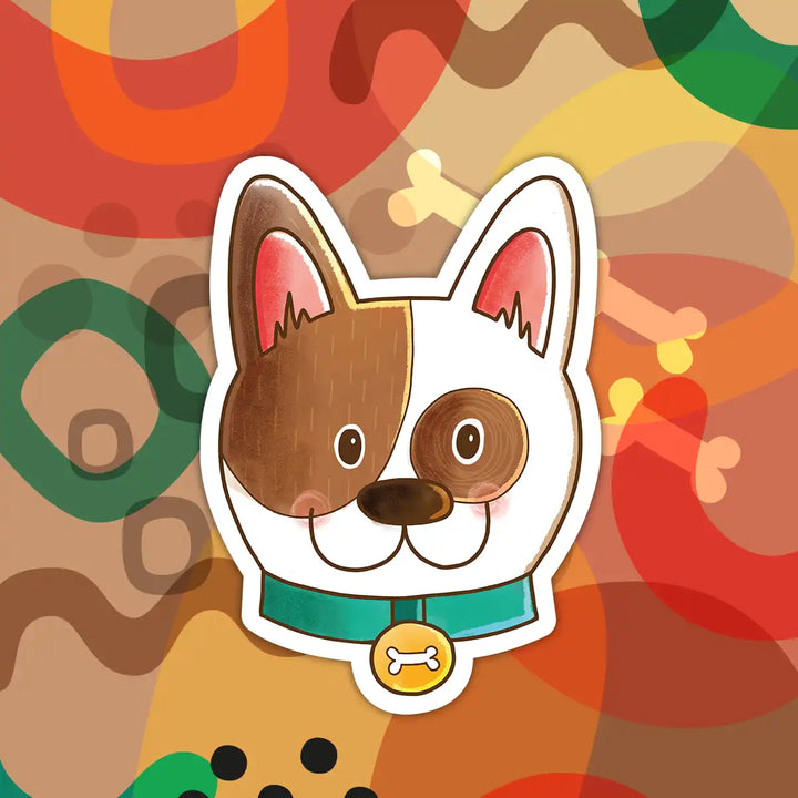 Autocollant en vinyle représentant un chien coloré et expressif pour enfant

Colorful and expressive dog vinyl sticker for kids