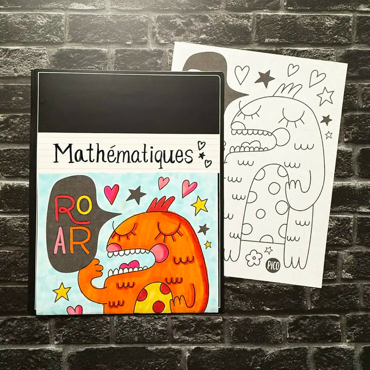 Coloriage gratuit - Monstre mignon