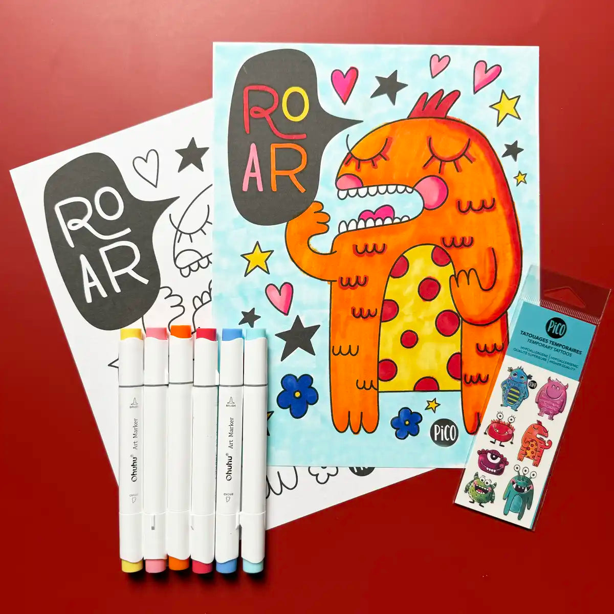 Coloriez et amusez-vous avec nos dessins gratuits à imprimer