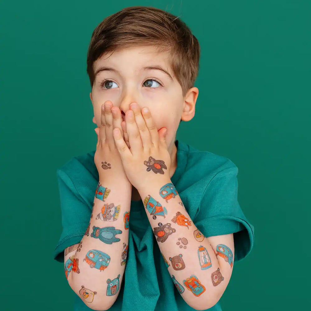 Le camping Tatouages temporaires PiCO Tatoo