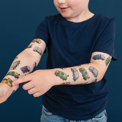 Les camions de recyclage Tatouages temporaires PiCO Tatoo