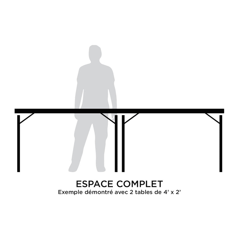 Créafolie - Espace complet + Bout de rangée - 500$