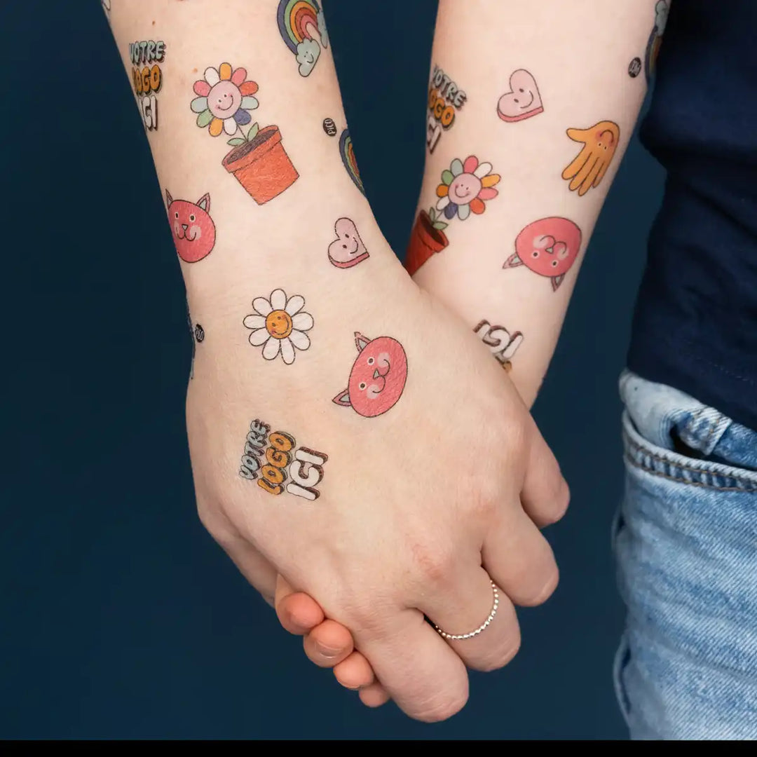 Tatouages personnalisés - 1.5"x2.5" Personnalisés PiCO Tatoo