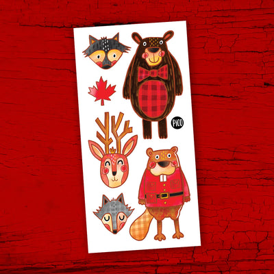 Tatouages des animaux du Canada par PiCO Tatoo