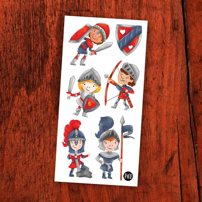 PiCO Tatoo, temporary tattoos/ knights.